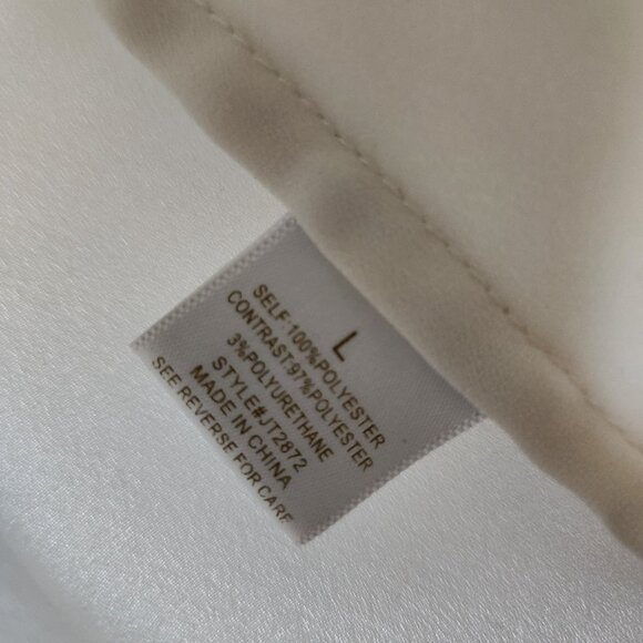 Jealous Tomato Long Sleeve Comfortable Business Blouse, Size L - Picture 7 of 7